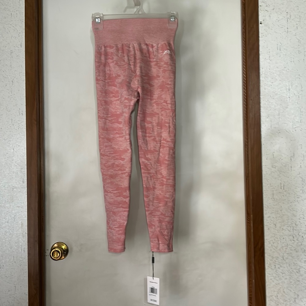 AYBL Camo Seamless Leggings- Pink- Small